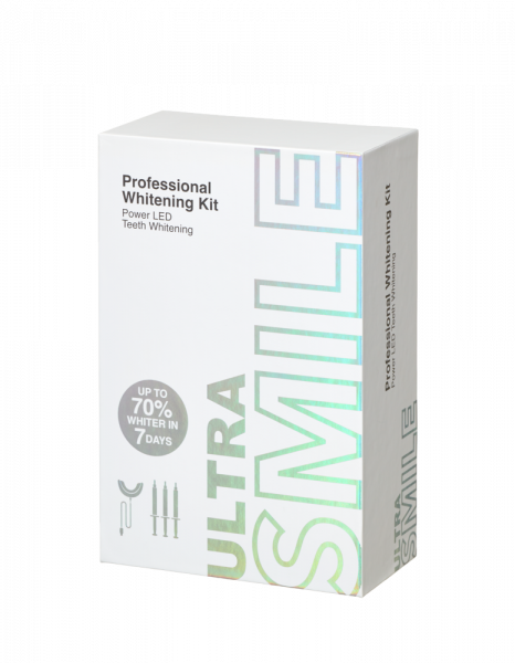Smilepen Ultrasmile Professional Whitening Kit - zestaw do profesjonalnego wybielania zębów z akceleratorem LED (3 x żel)