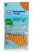 TePe Original szczoteczki międzyzębowe z bioplastiku 0,45 mm, pomarańczowe, 8 szt.