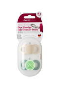 Dentistar Day & Night Soother, smoczek na dzień i na noc, 6-14 miesięcy, zielony