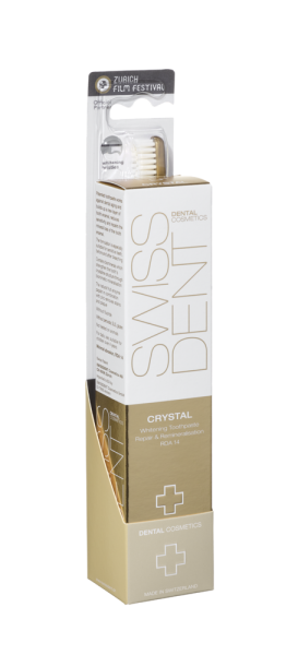SWISSDENT DUO CRYSTAL Set - pasta do zębów, 50 ml + delikatna szczoteczka