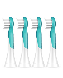 Philips Sonicare for Kids Mini HX6034/33, końcówki do szczoteczki elektrycznej, 4 szt.