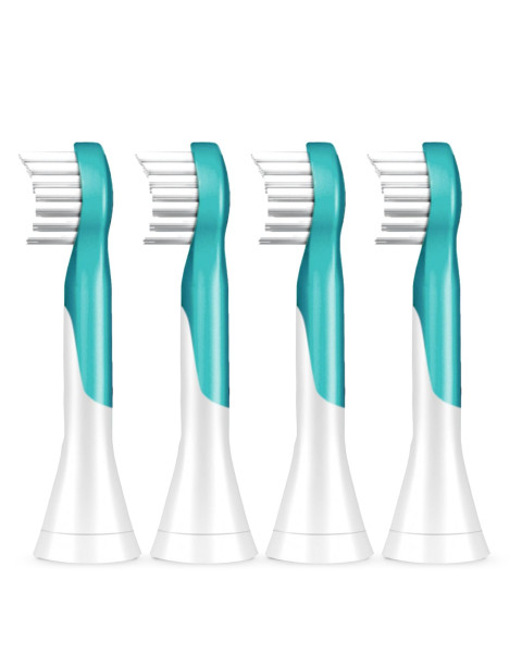 Philips Sonicare for Kids Mini HX6034/33, końcówki do szczoteczki elektrycznej, 4 szt.