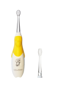Bob i Bobek Baby soniczna szczoteczka, Night Dark Yellow, 0-5 lata
