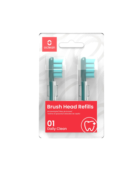 Oclean końcówki daily clean zielone 2szt