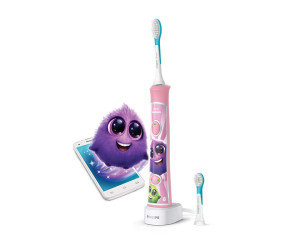 Philips Sonicare for Kids s Bluetooth Pink HX6352/42, soniczna szczoteczka (2 głowice)