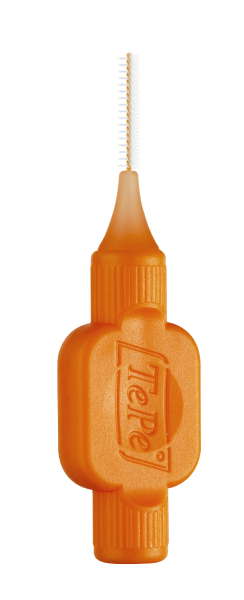 TePe Original szczoteczki międzyzębowe z bioplastiku 0,45 mm, pomarańczowe, 25 szt.