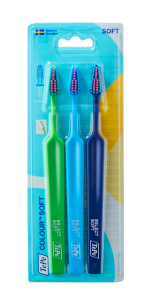 TePe Select Colour soft, zestaw szczoteczek do zębów, 2+1 gratis