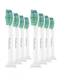 Philips Sonicare ProResults standard HX6018/07 końcówki standardowe do szczoteczki, 8 szt.