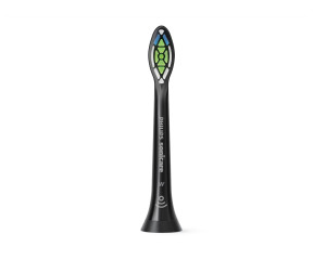 Philips Sonicare W Optimal White Black HX6064/11, Końcówki do szczoteczki elektrycznej, 4 szt.