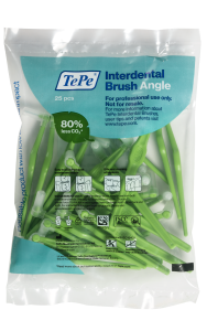 TePe Angle szczoteczki międzyzębowe 0,8 mm, zielone, 25 szt.