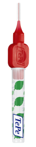 TePe Original szczoteczki międzyzębowe z bioplastiku 0,5 mm, czerwone, 8 szt.