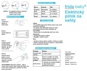 Frida Baby elektryczny pilnik do paznokci dla dzieci