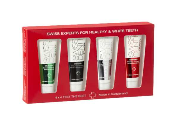 Swissdent Test the Best 4x4, zestaw 4x 10 ml