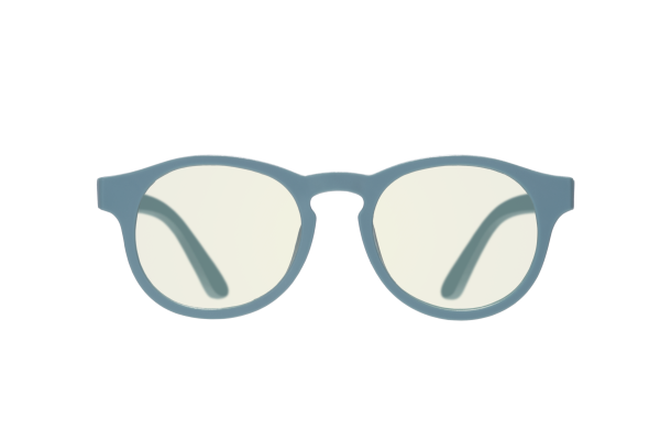 BABIATORS Keyhole okulary do komputera, niebieskie, 3-5 lat