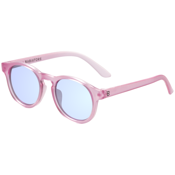 BABIATORS Keyhole Fuchsia Haze, okulary przeciwsłoneczne lustrzane różowe, 3-5 lat