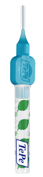 TePe Original szczoteczki międzyzębowe z bioplastiku 0,6 mm, niebieskie, 8 szt.