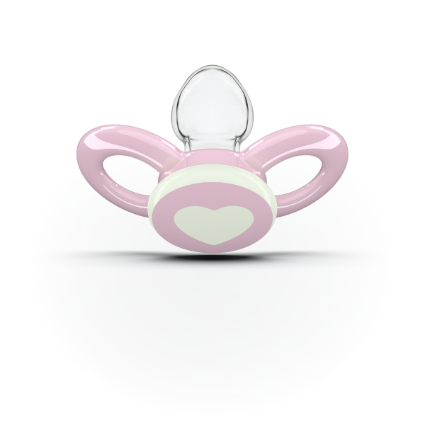 Dentistar smoczki ortodontyczne 0-6 miesięcy, różowe