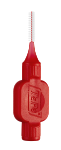 TePe Original międzyzębowe szczoteczki z bioplastiku 0,5 mm, czerwone, 6 sztuk, pudełko