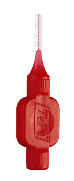 TePe Original międzyzębowe szczoteczki z bioplastiku 0,5 mm, czerwone, 6 sztuk, pudełko