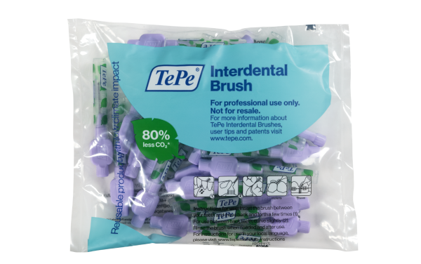 TePe Extra Soft szczoteczki międzyzębowe 1,1 mm, jasno fioletowe, 25 szt.