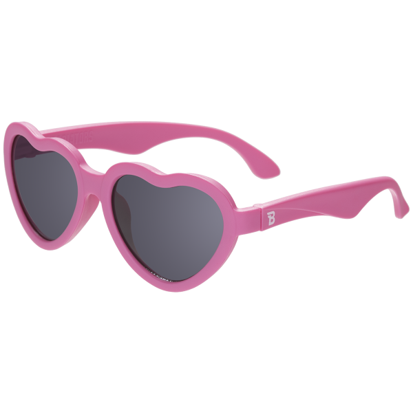 BABIATORS Hearts Paparazzi Pink, okulary przeciwsłoneczne różowe, 3-5 lat
