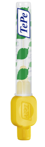 TePe Original międzyzębowe szczoteczki z bioplastiku 0,7 mm, Żółty, 6 sztuk, pudełko