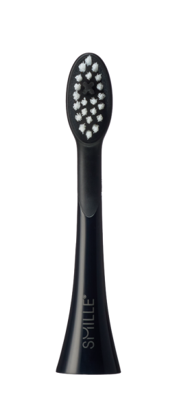 SMILLE Sonic Brush - Premium soniczna szczoteczka z włóknami SANGI, czarny