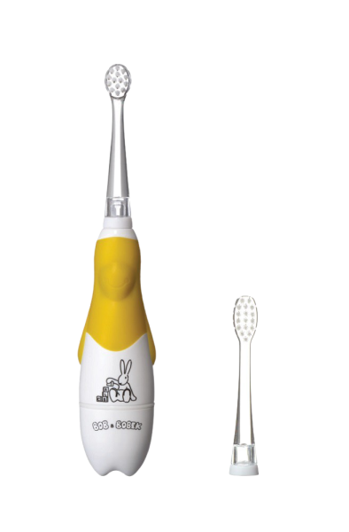 Bob i Bobek Baby soniczna szczoteczka do zębów żółty, 0-5 lata