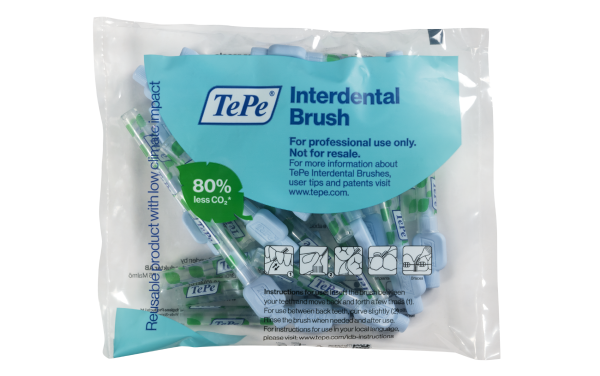 TePe Extra Soft szczoteczki międzyzębowe 0,6 mm, jasno niebieskie, 25 szt.