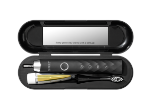 SMILLE Sonic Brush - Premium soniczna szczoteczka z włóknami SANGI, czarny