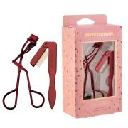 Tweezerman Vintage Rose Lash Set – zalotka i grzebyk do rzęs, dla doskonałego spojrzenia