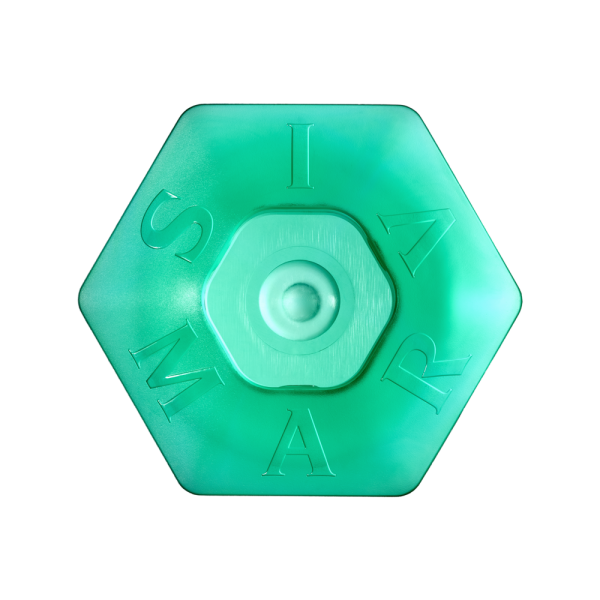 MARVIS stojak z tworzywa na pastę do zębów, zielony