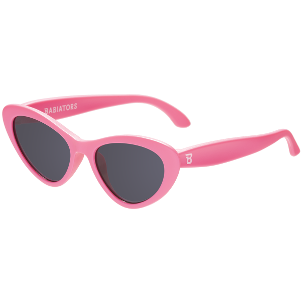 BABIATORS Cat-Eye Think Pink, okulary przeciwsłoneczne różowe, 0-2 lata