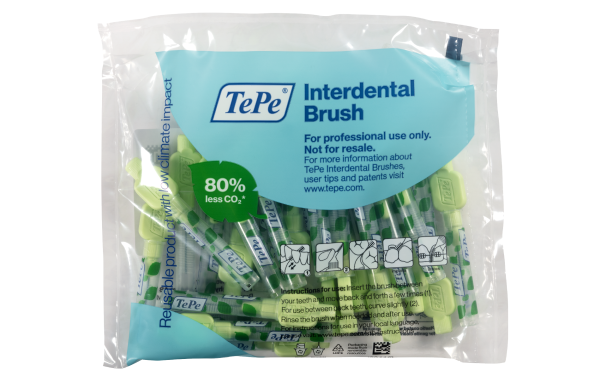 TePe Extra soft szczoteczka międzyzębowa 0,8 mm jasnozielona, 25 szt.