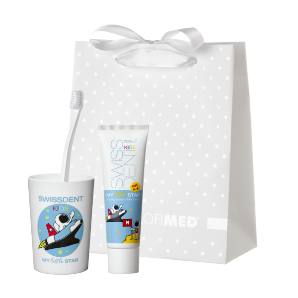 Zestaw prezentowy SWISSDENT dla małych gwiazd