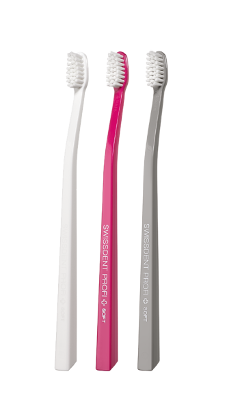 SWISSDENT WHITENING szczoteczki do zębów Soft (2+1 za darmo) - MONTREUX