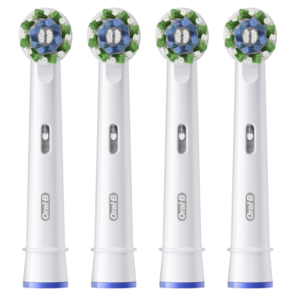Oral-B Cross Action EB 50-4 końcówki do szczoteczki elektrycznej, 4 szt.