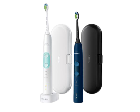 Philips Sonicare ProtectiveClean 5100 NavyBlue/White HX6851/34, szczoteczka soniczna (2 korpusy)