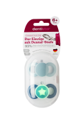 Dentistar smoczki ortodontyczne 6-14 miesięcy, niebieske