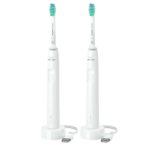 Philips Sonicare 3100 HX3675/13, szczoteczka soniczna do zębów (zestaw 2 szczoteczek)