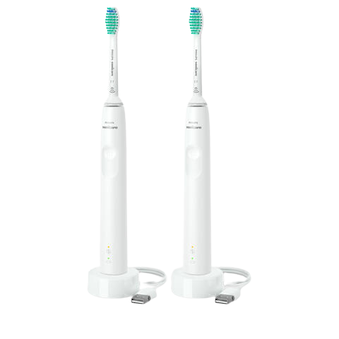 Philips Sonicare 3100 HX3675/13, szczoteczka soniczna do zębów (zestaw 2 szczoteczek)