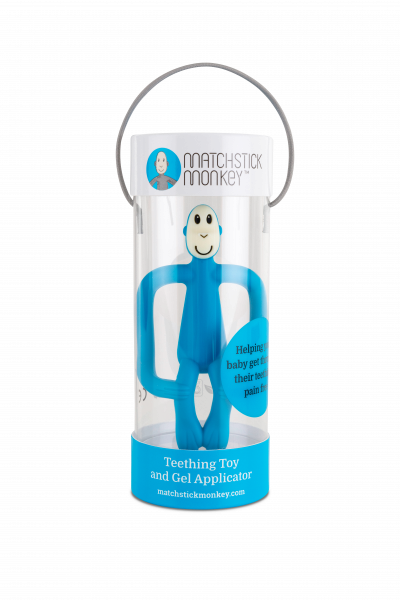 Matchstick Monkey gryzak niebieski
