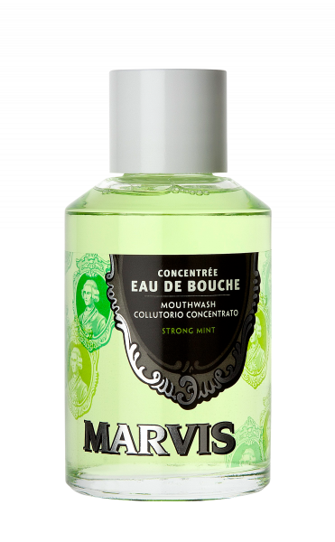 MARVIS miętowy płyn do płukania ust w pakiecie podarunkowym, 120 ml