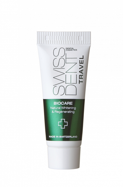 SWISSDENT BIOCARE, regenerująca i rozjaśniająca pasta do zębów, 10 ml