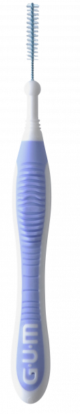 GUM TRAV-LER szczoteczka międzyzębowa z chlorheksydyną, cylindryczna, ISO 0, 0,6 mm, blister 6 szt.