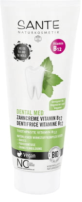 Sante Vitamin B12 krem do zębów dla wegan i wegetarian, 75 ml