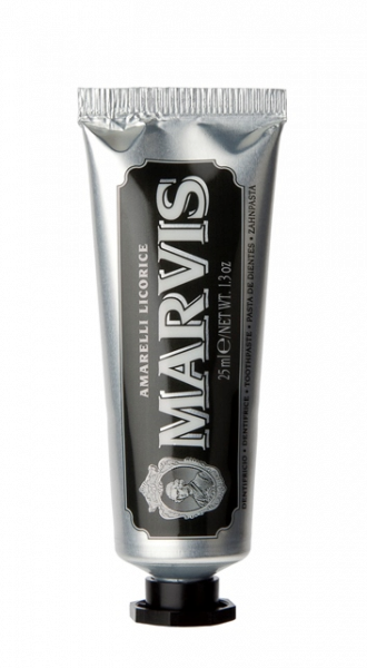 MARVIS Amarelli Licorice Mint pasta do zębów z fluorem, miętowa lukrecja, 25 ml