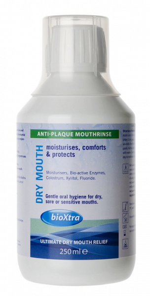 bioXtra płyn do płukania ust przeciwko efektowi suchych ust, 250 ml