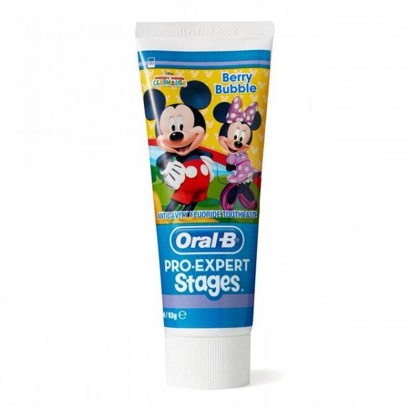 Oral-B Stages Mickey Mouse, pasta do zębów dla dzieci, 75 ml
