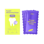 Pop Purple Whitening Strips, paski wybielające neutralizujące żółty odcień, 10 szt.